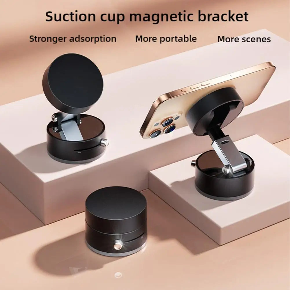 Vacuum Suction Cup Magnetic Phone Holder