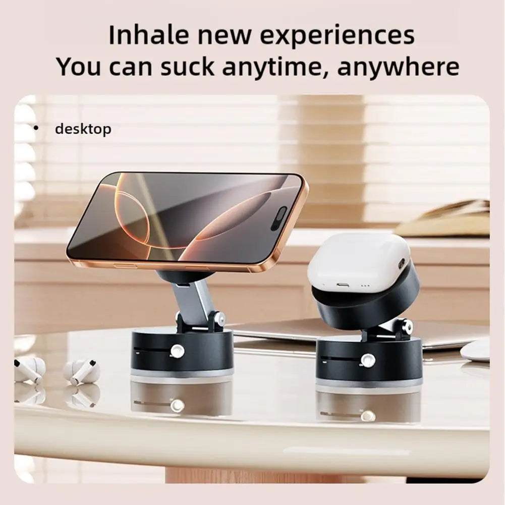 Vacuum Suction Cup Magnetic Phone Holder