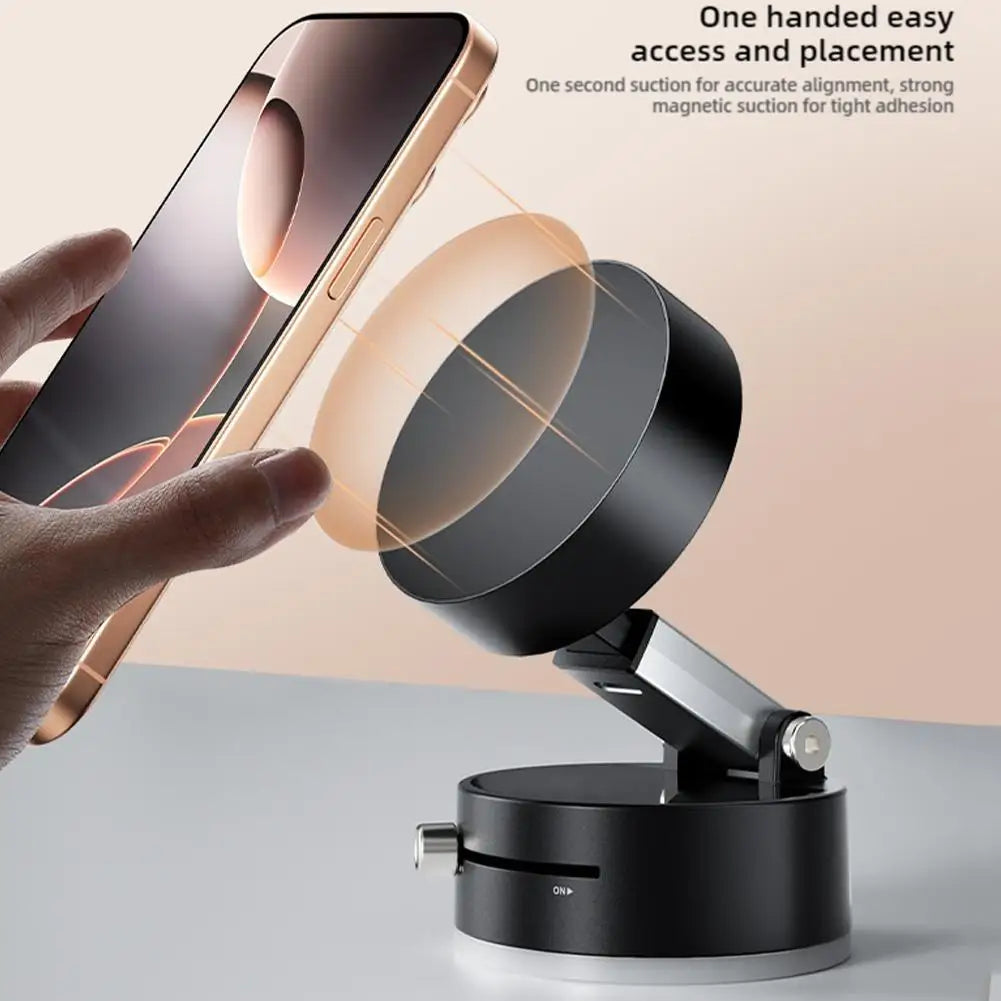 Vacuum Suction Cup Magnetic Phone Holder